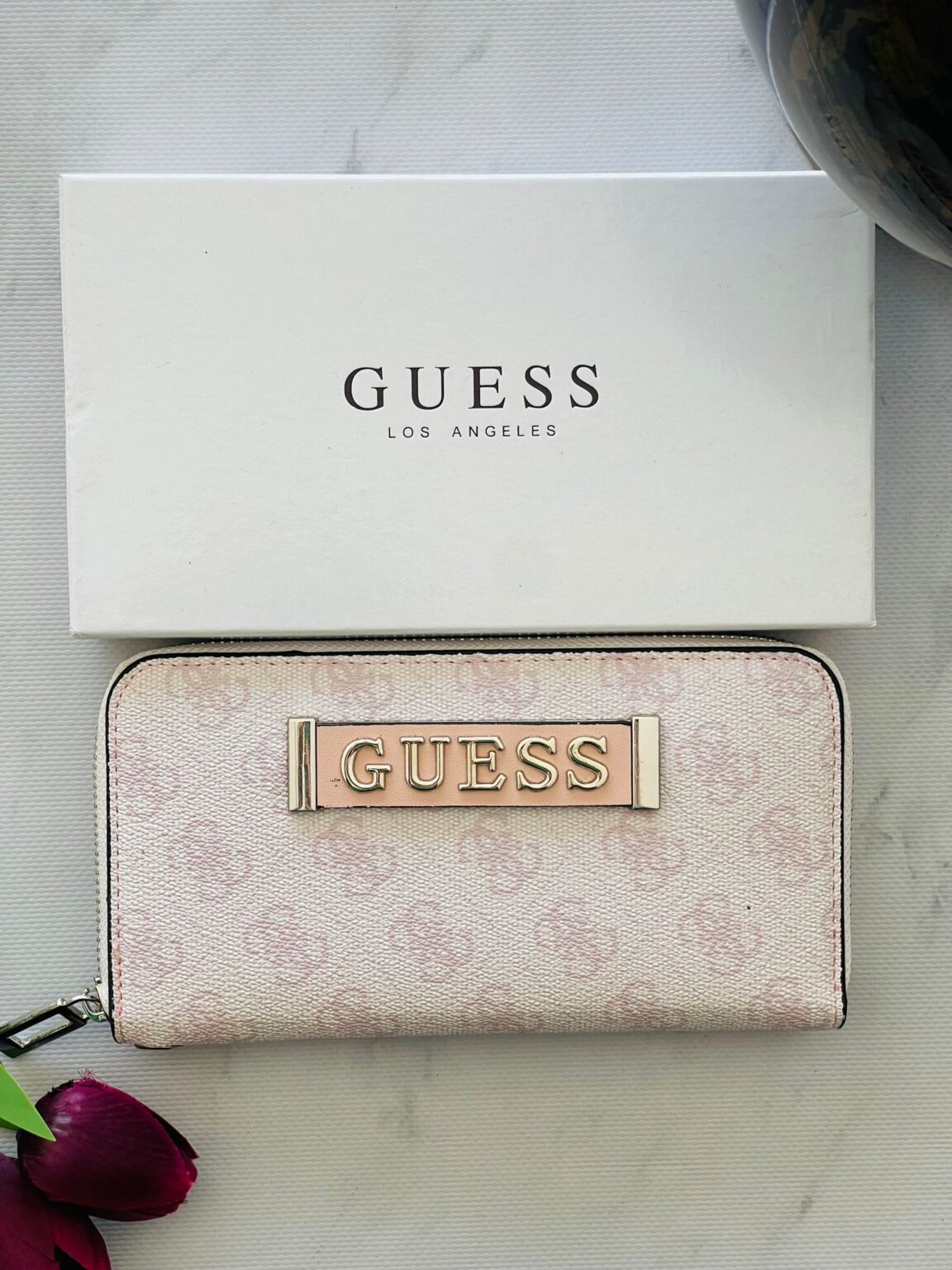 محفظة چيس✨بيبي بينك🩷-مع سحاب داخلي