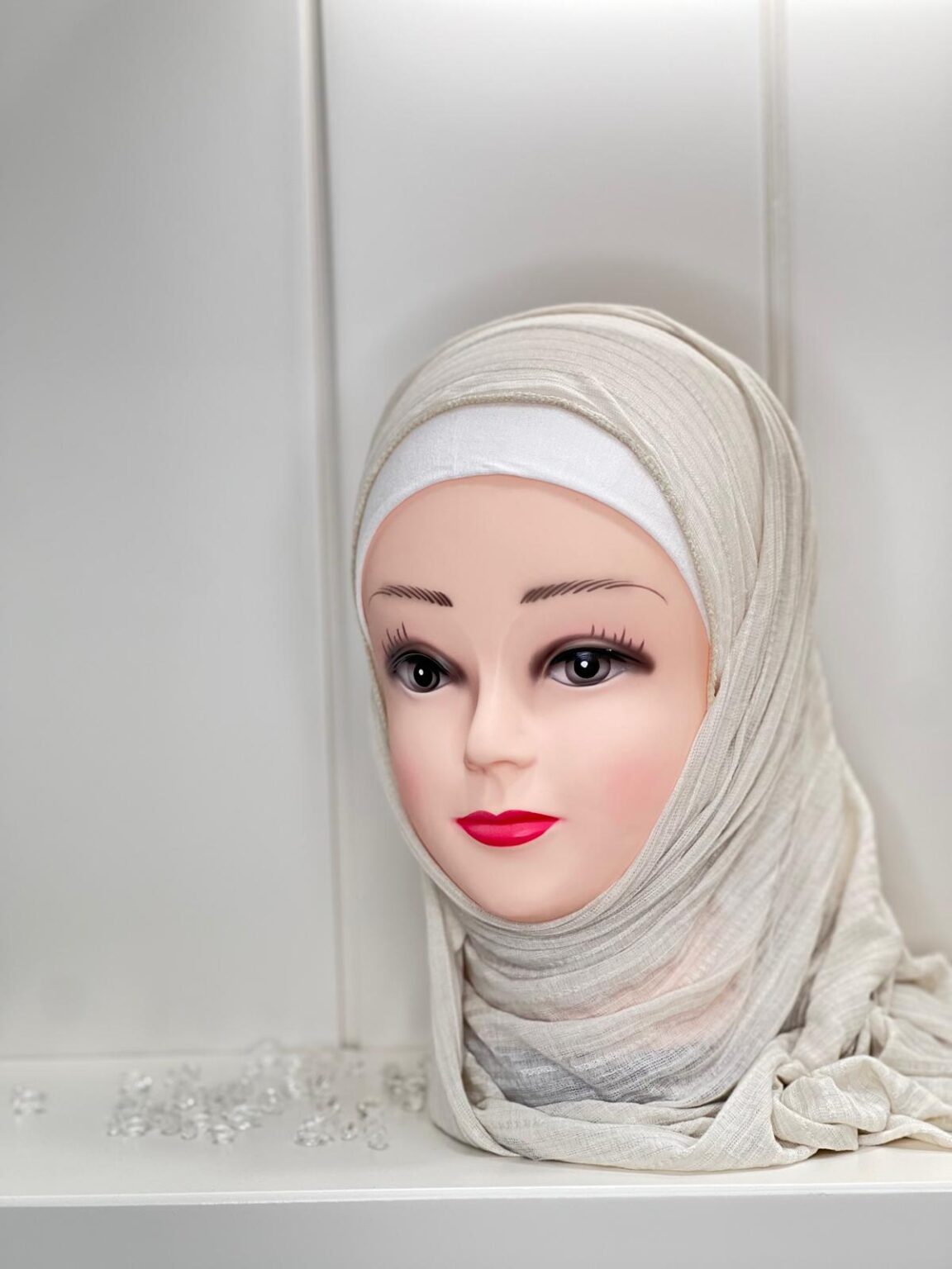 شال راس لايكرا مع حركه 1