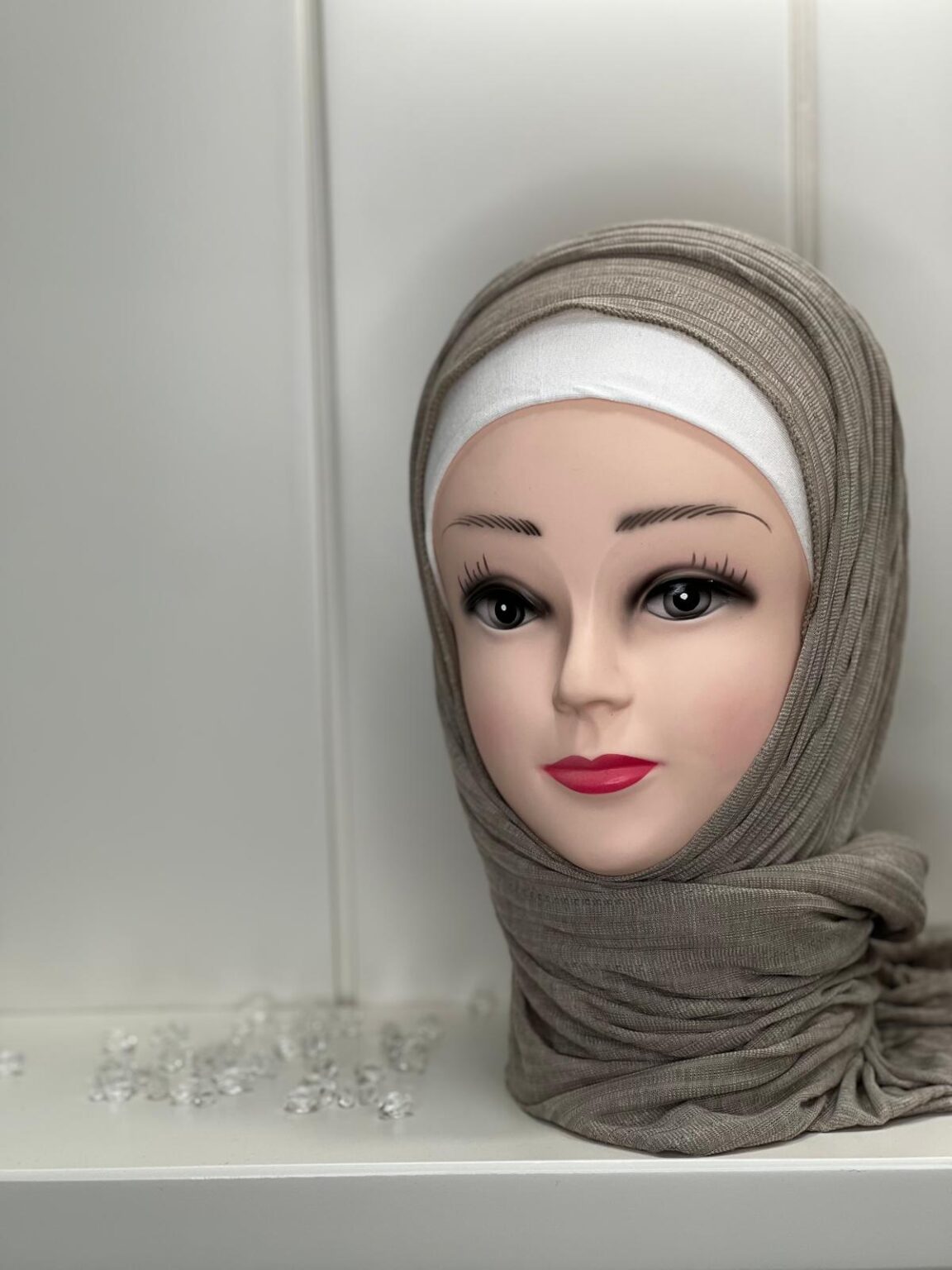 شال راس لايكرا مع حركه 1