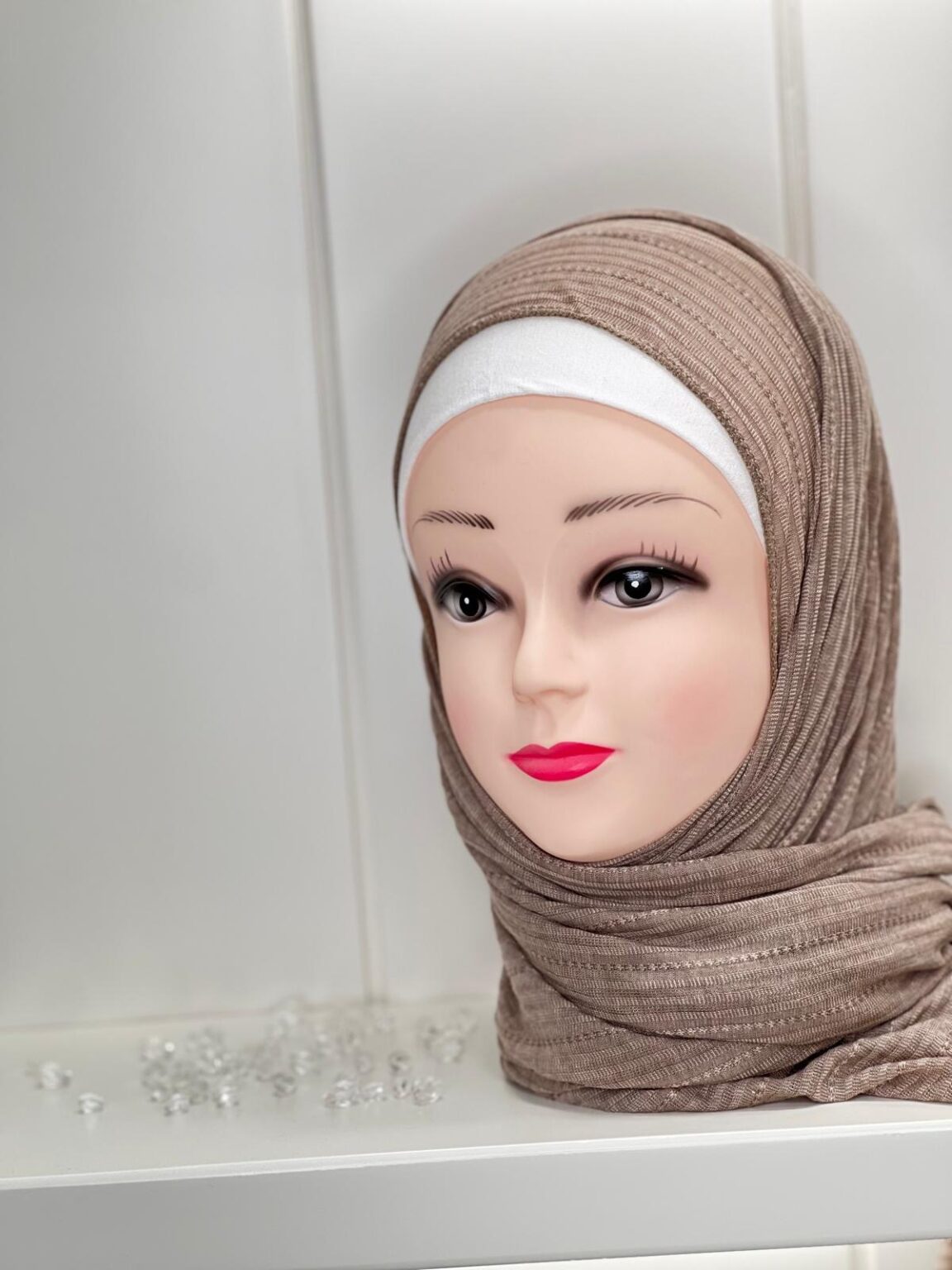 شال راس لايكرا مع حركه 1