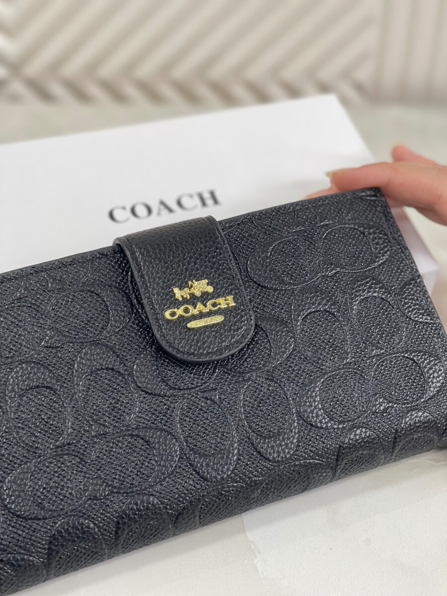 جزدان من كوتش حجم كبير مع بوكس